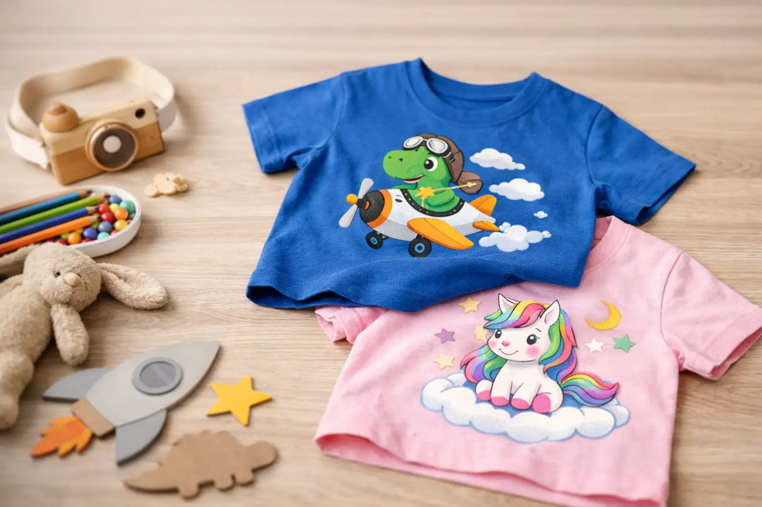 Originelle Kinder T-Shirts mit Motiven wählen