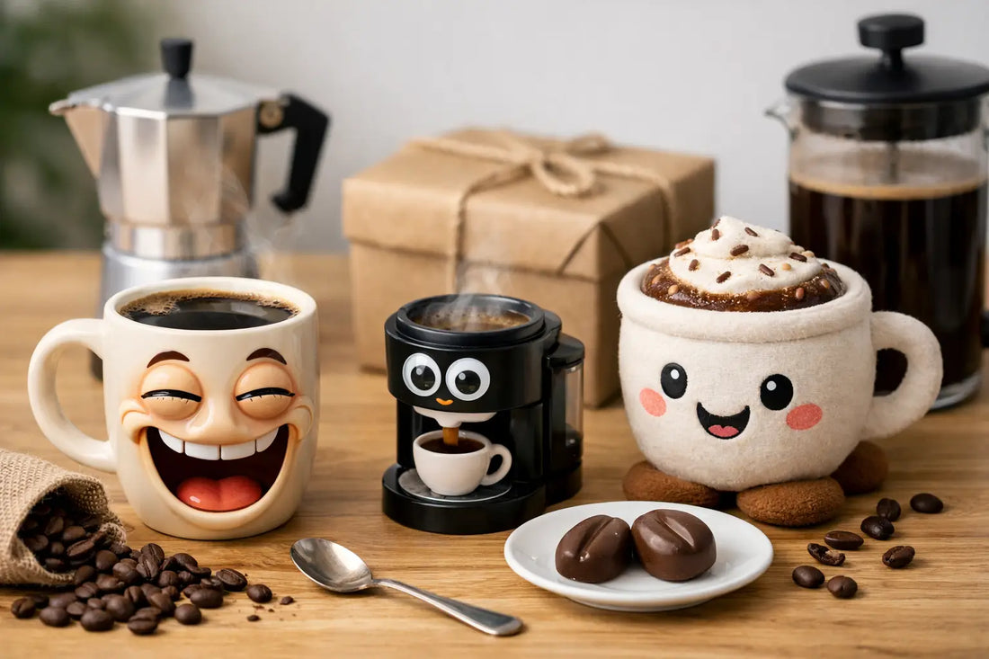 Lustiges Geschenk für Kaffeeliebhaber finden