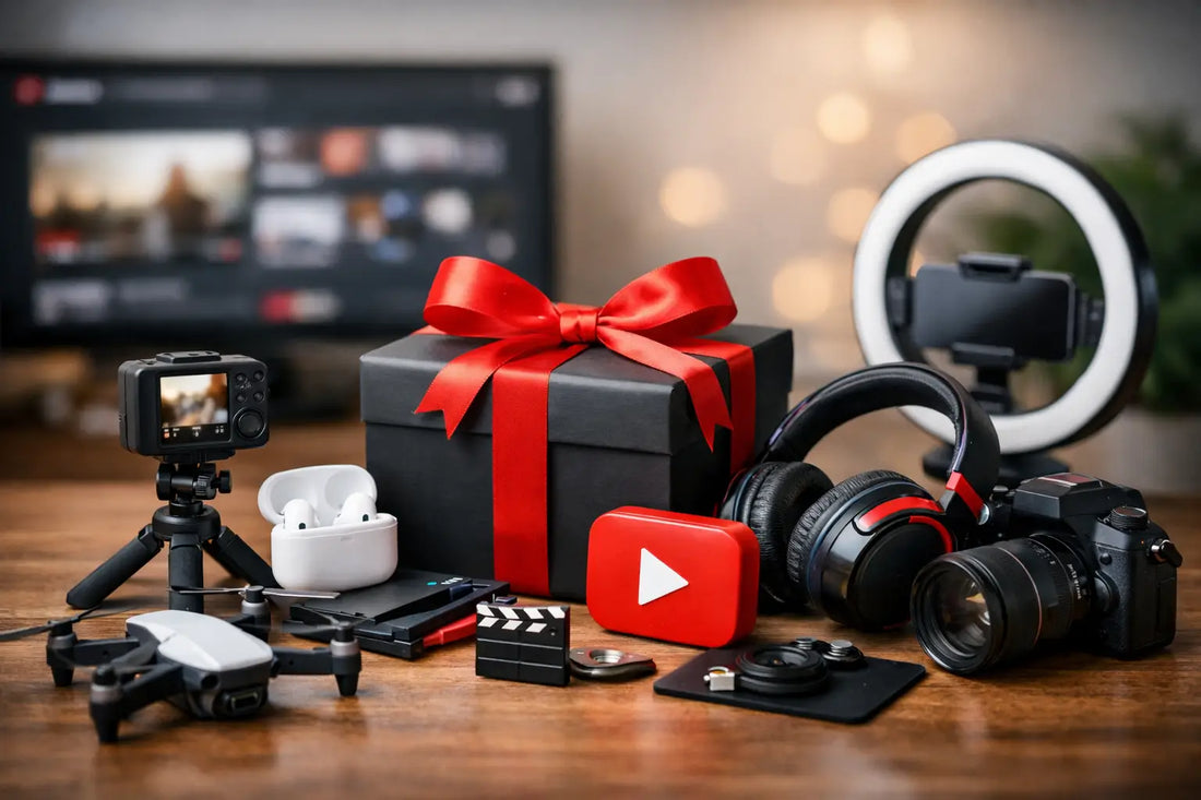 12 Ideen für ein Geschenk für YouTube Fans