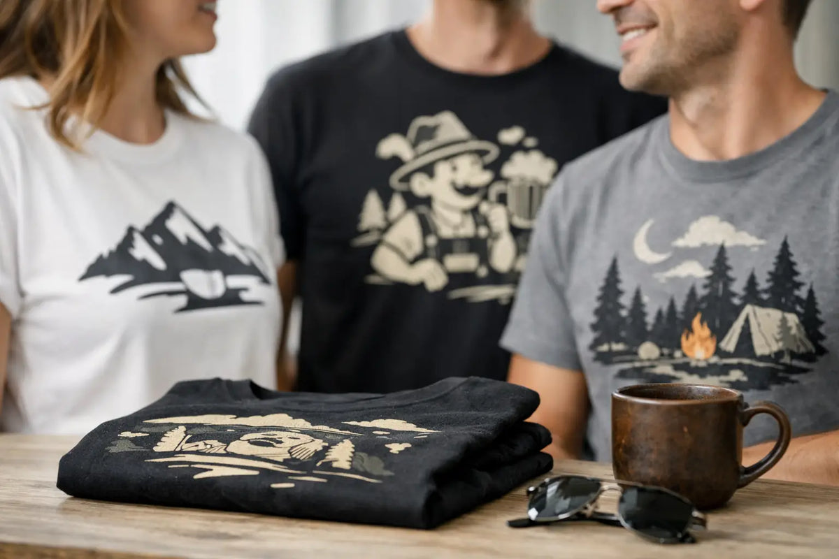 Deutsche Sprüche auf T-Shirts, die bleiben