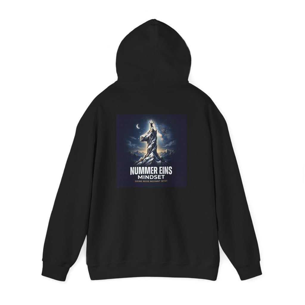 Hoodie - "Nummer Eins Mindset" Motivational Graphic Hoodie