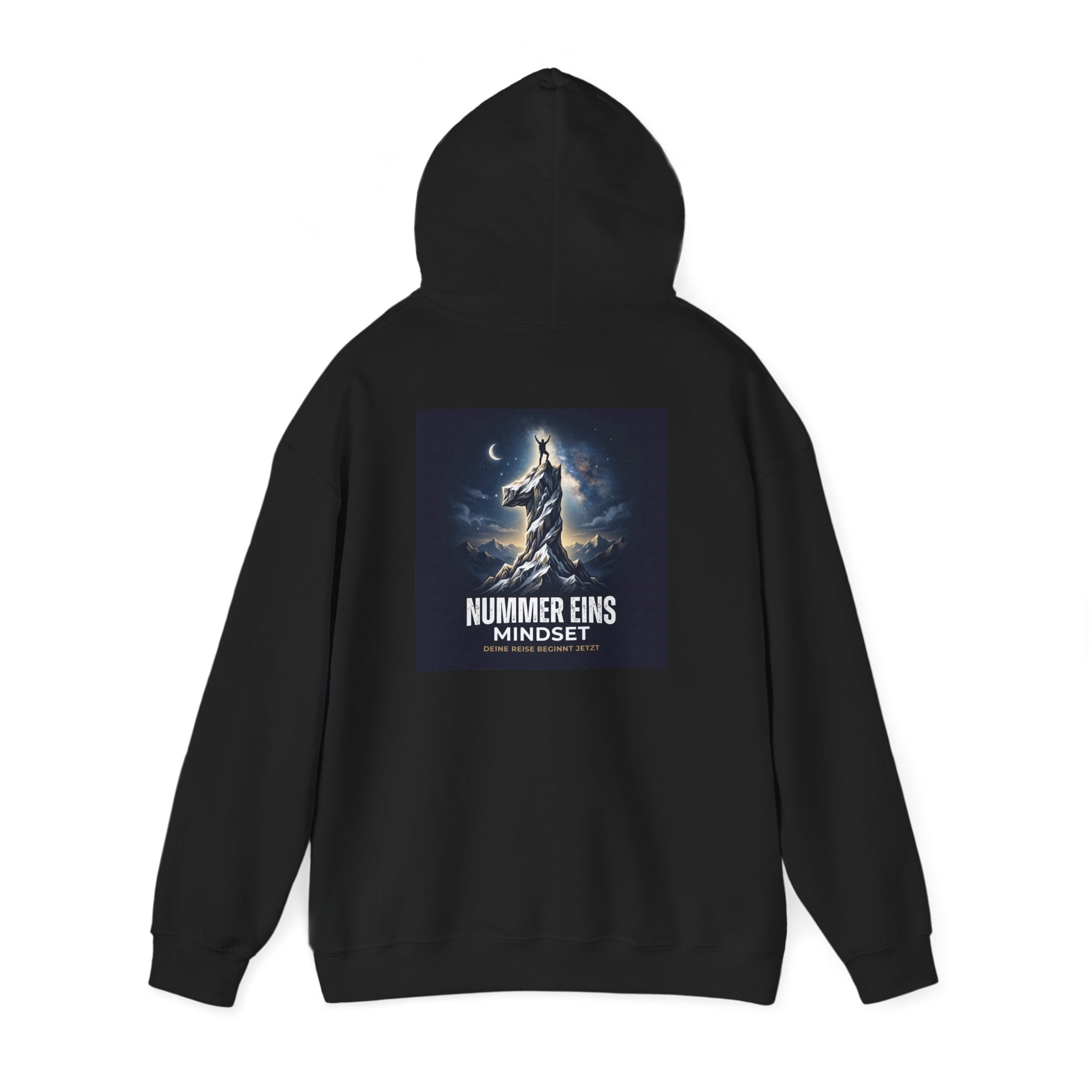 Hoodie - "Nummer Eins Mindset" Motivational Graphic Hoodie