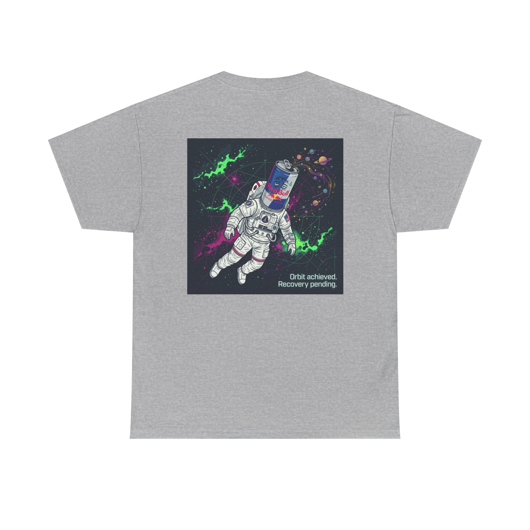 Astronaut Tee — “Orbit Achieved, Recovery Pending” Graphic T-Shirt