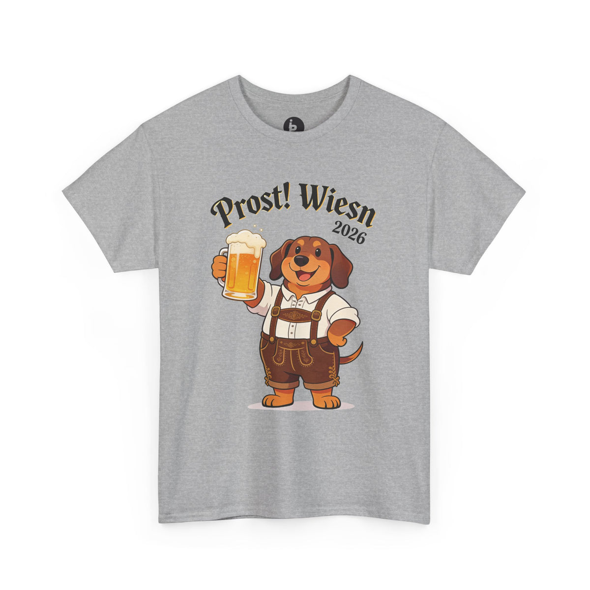 Oktoberfest Dackel T-Shirt – "Prost! Wiesn 2026"