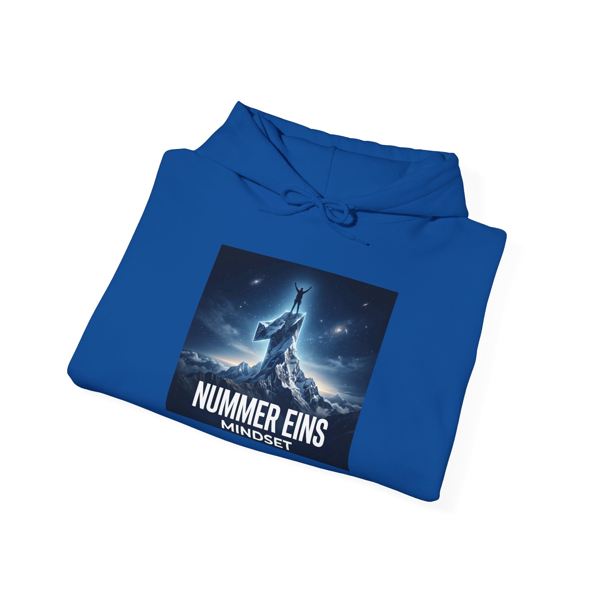 Hoodie - "Nummer Eins Mindset" Motivational Graphic Hoodie