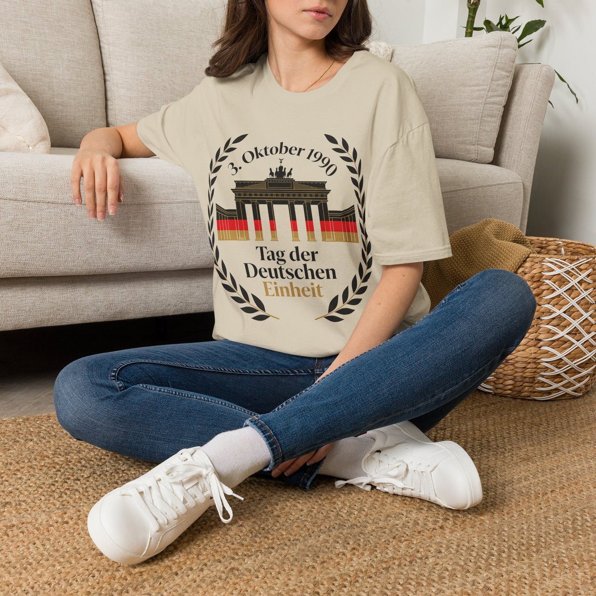 Tag der Deutschen Einheit T‑Shirt — 3. Oktober 1990 Brandenburger Tor