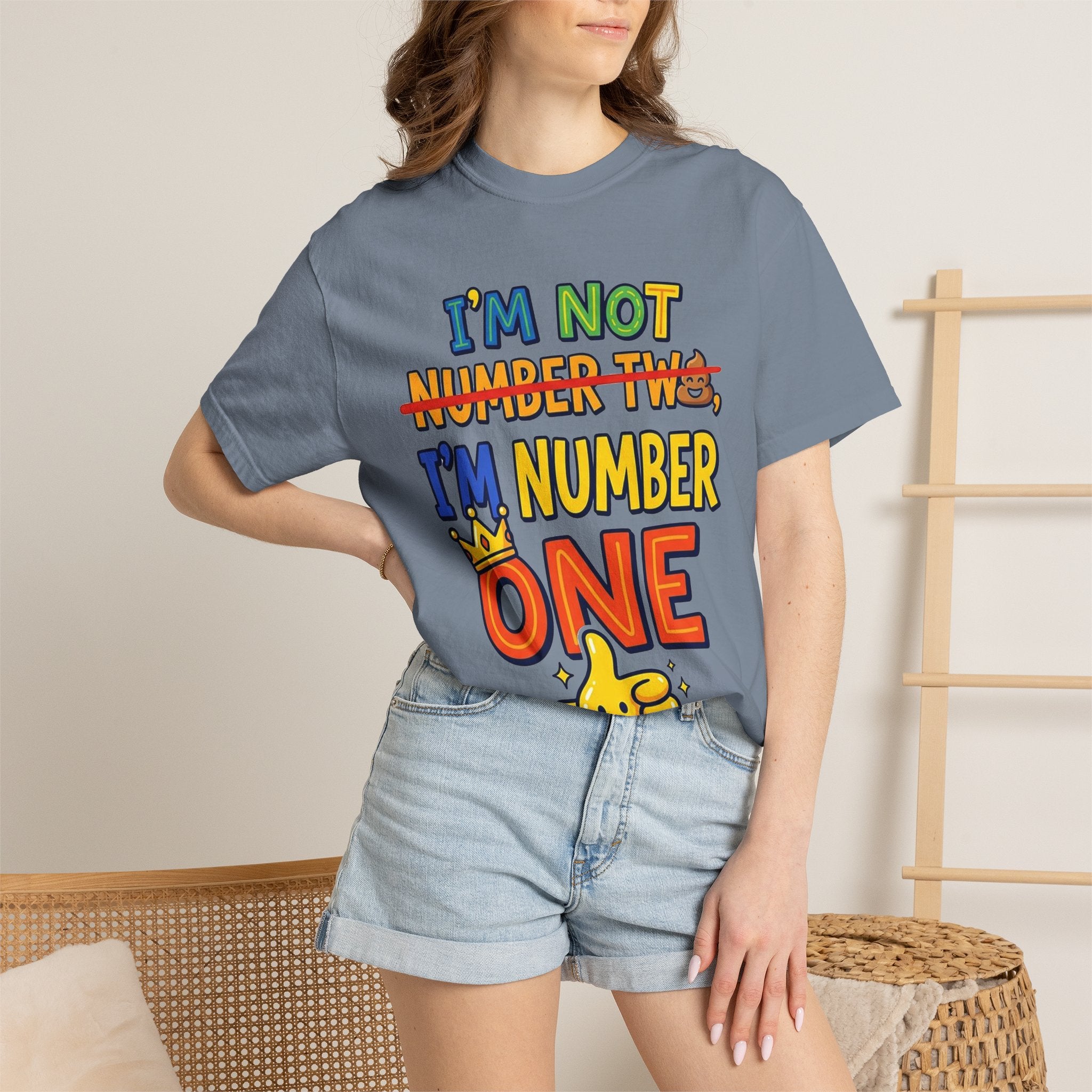 I'm Number One Graphic T-Shirt — Funny Kid/Family Birthday Tee