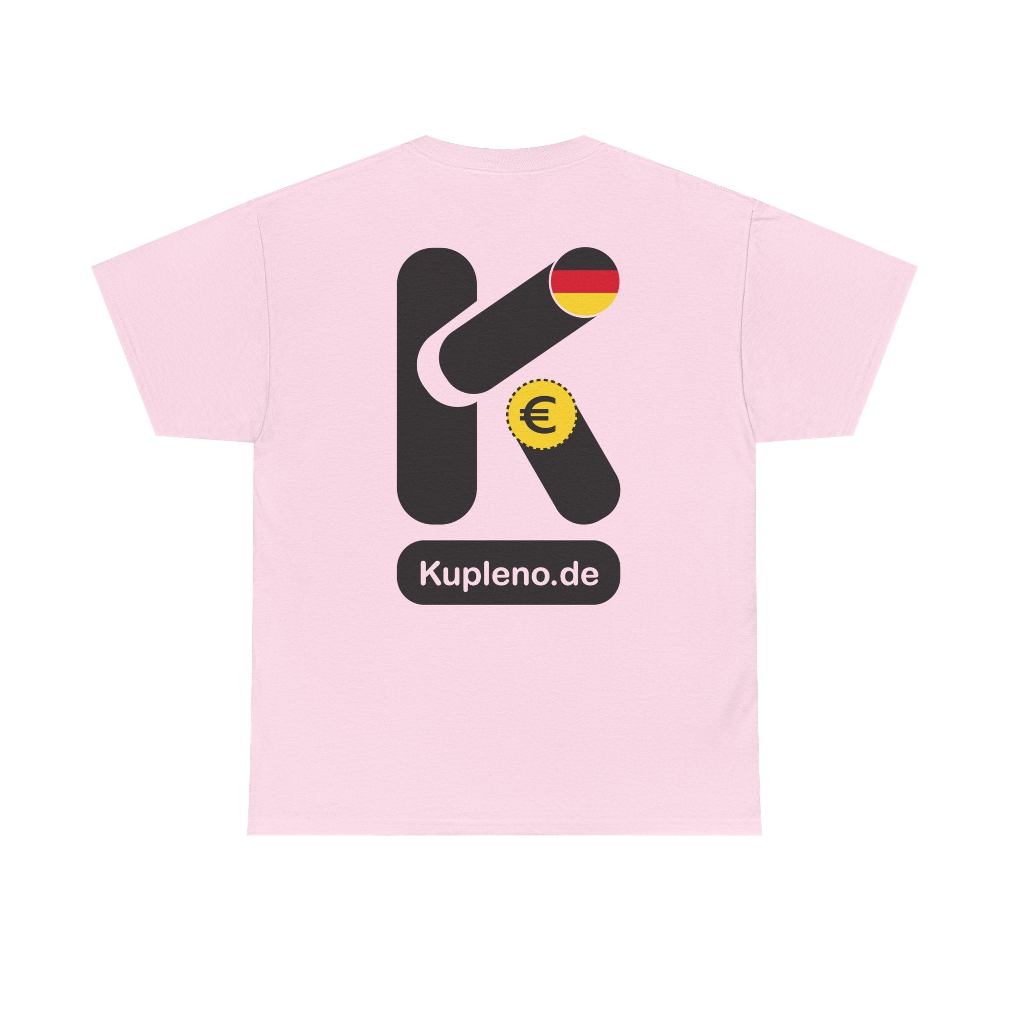 Kupleno.de Logo Tee — German Flag & Euro Emblem T-Shirt