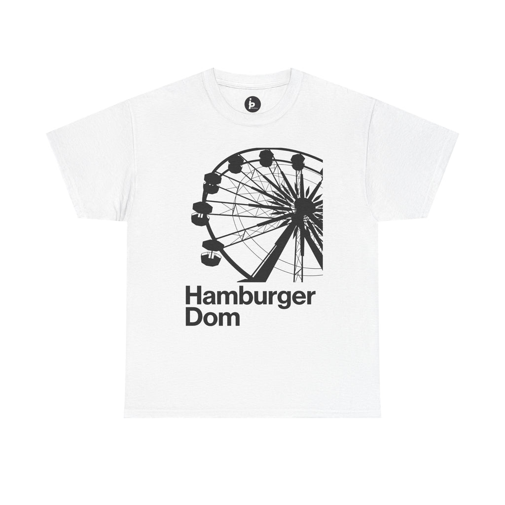 Hamburger Dom Riesenrad-T-Shirt – Retro-Jahrmarkt-Grafikshirt