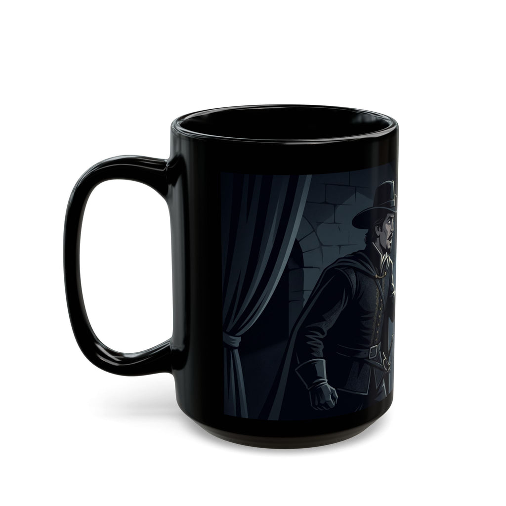 Gothic Musketeer Encounter Mug — Dark Romantic 11oz/15oz Coffee Cup