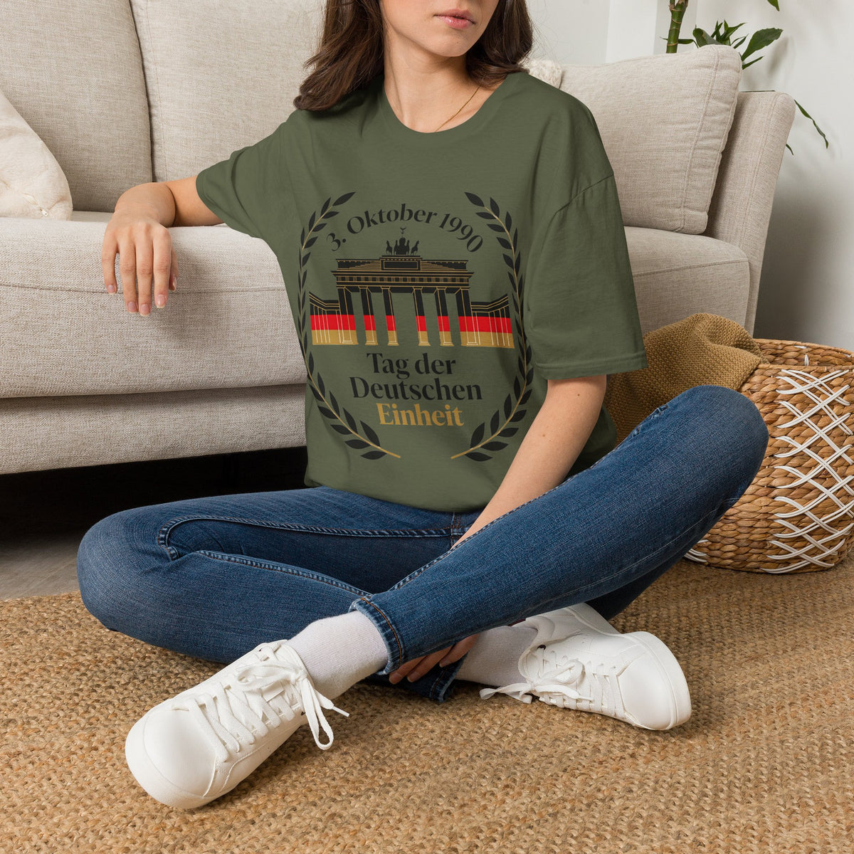 Tag der Deutschen Einheit T‑Shirt — 3. Oktober 1990 Brandenburger Tor