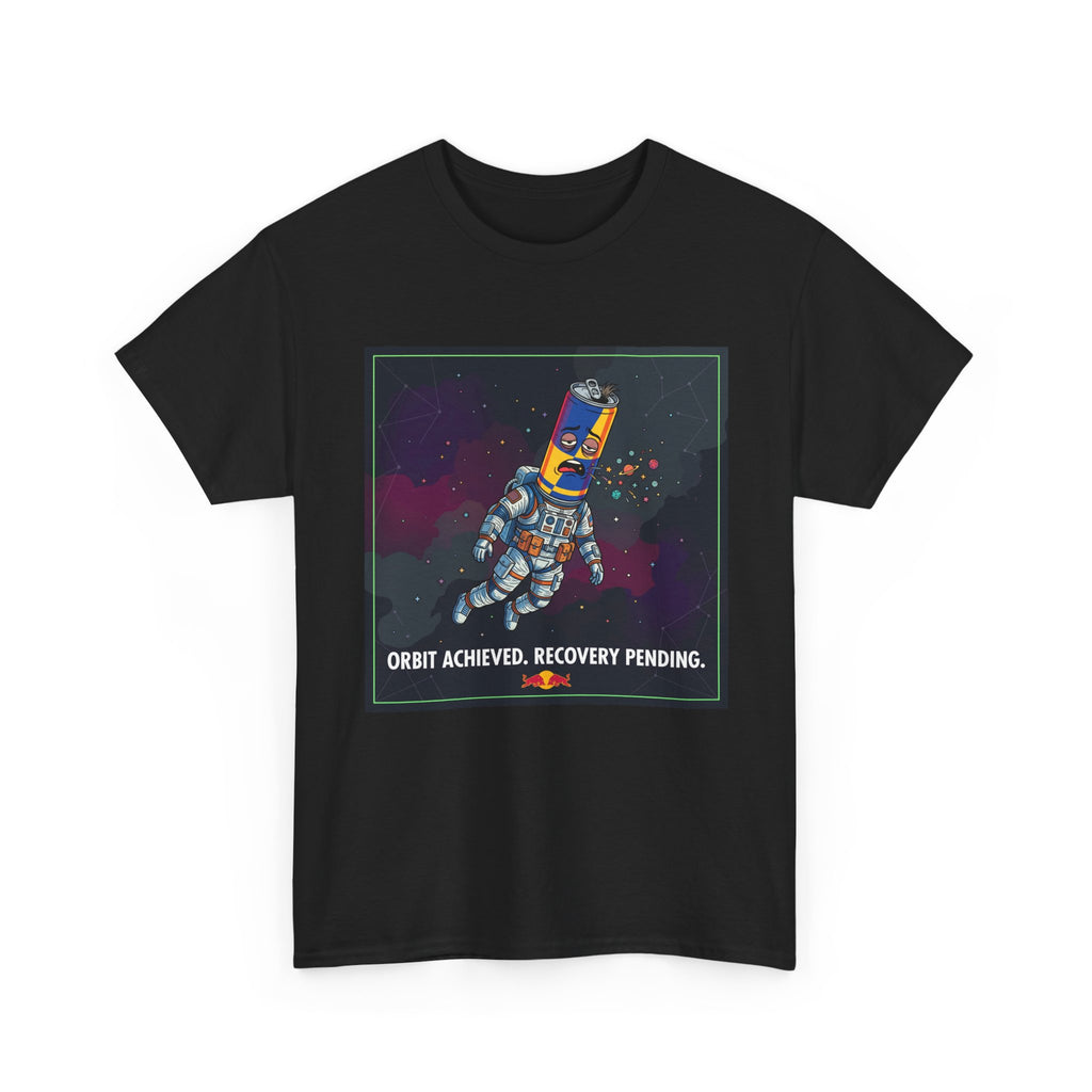 Astronaut Tee — “Orbit Achieved, Recovery Pending” Graphic T-Shirt