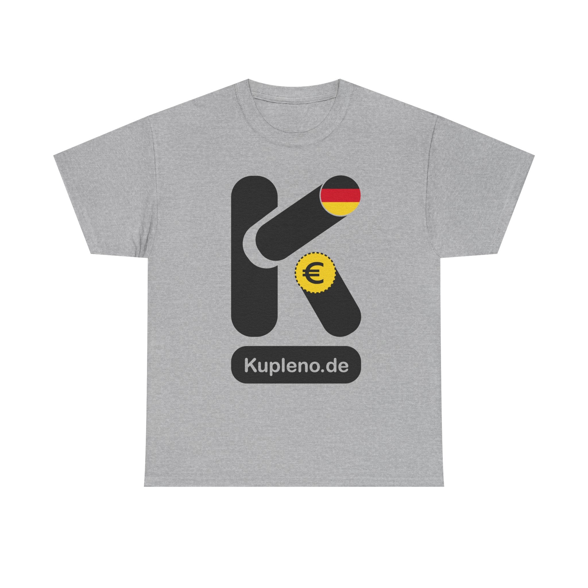 Kupleno.de Logo Tee — German Flag & Euro Emblem T-Shirt