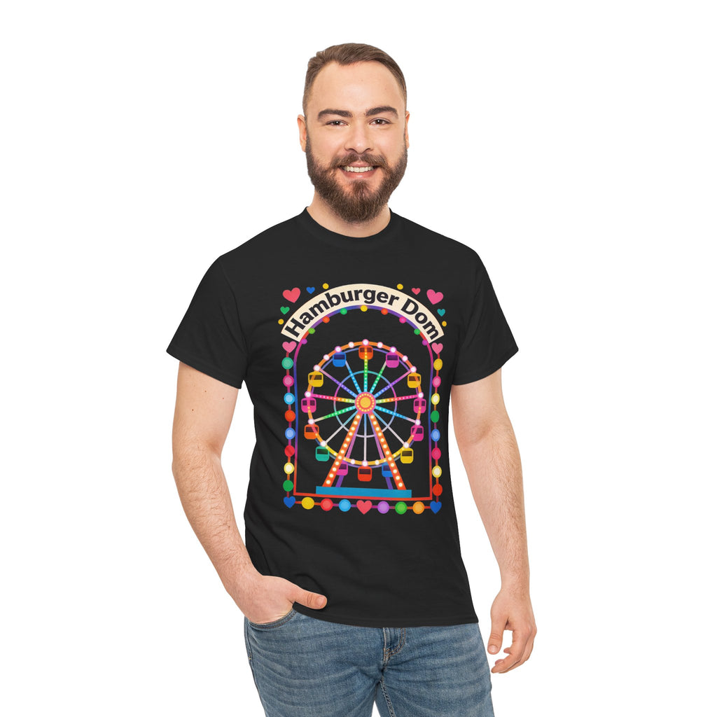 Riesenrad-Jahrmarkt-T-Shirt – Buntes „Hamburger Dom“-Shirt