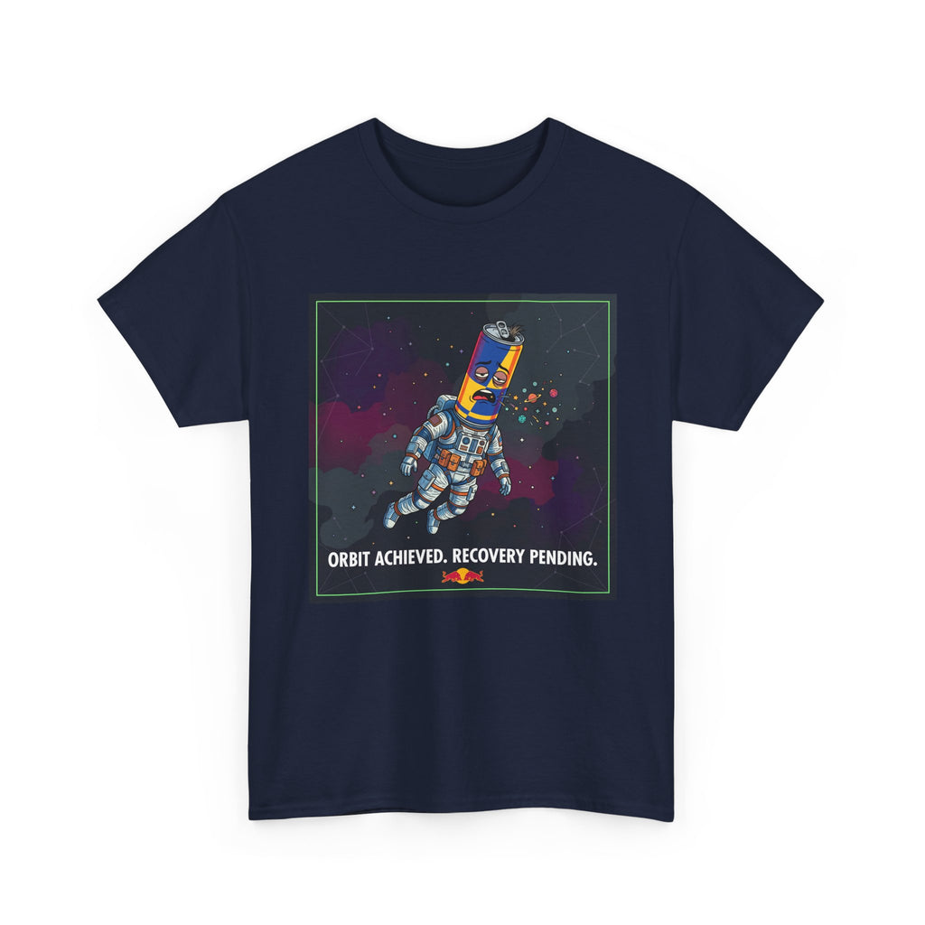 Astronaut Tee — “Orbit Achieved, Recovery Pending” Graphic T-Shirt