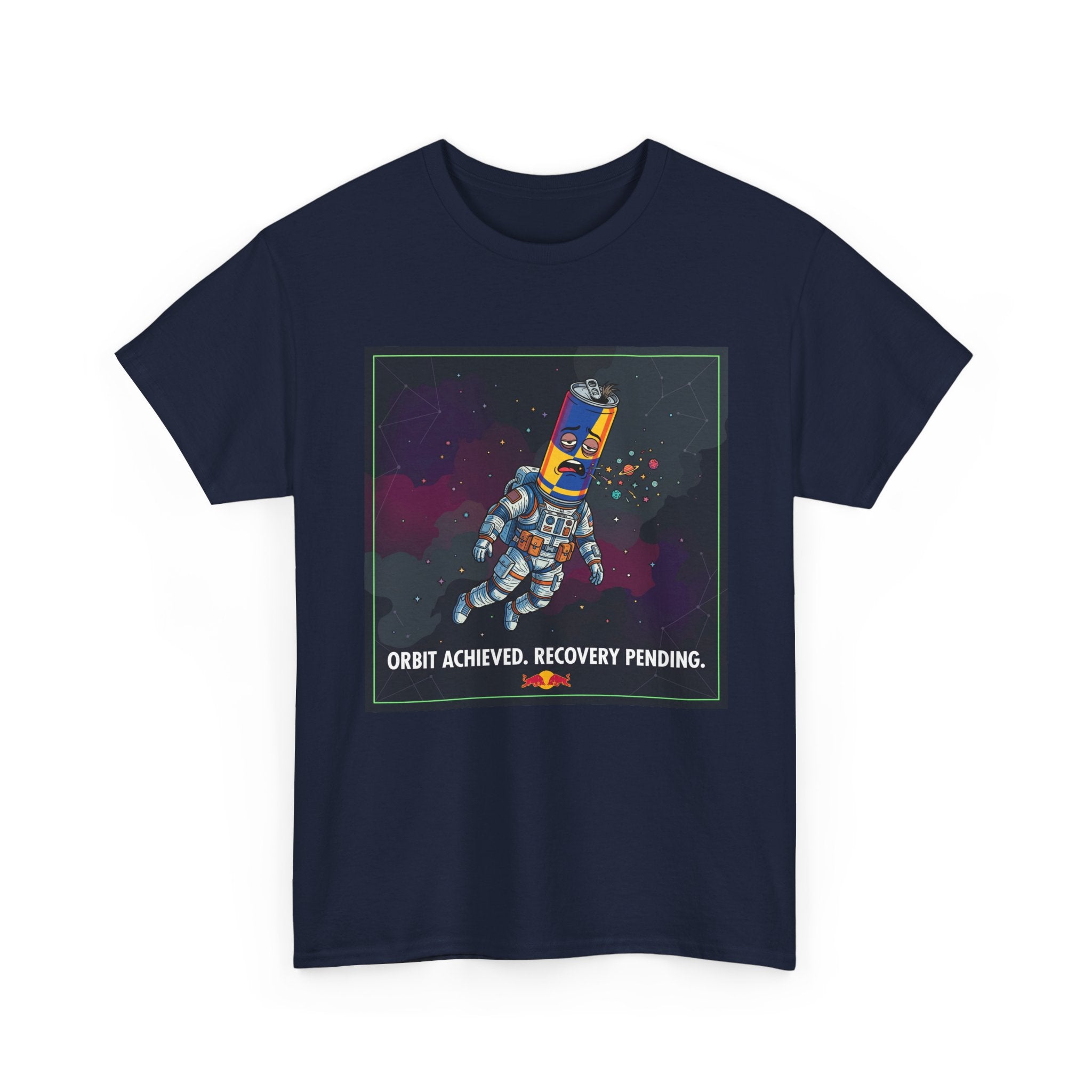 Astronaut Tee — “Orbit Achieved, Recovery Pending” Graphic T-Shirt