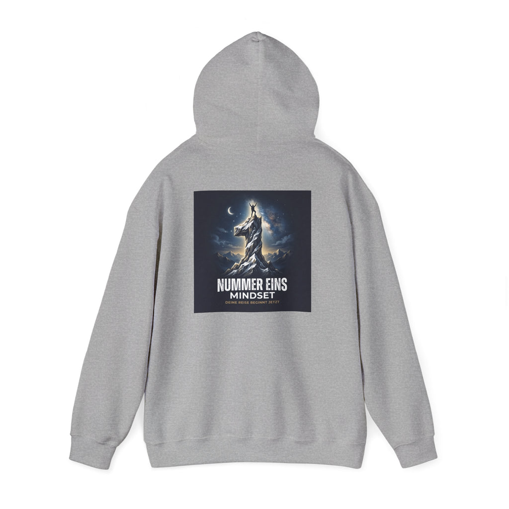 Hoodie - "Nummer Eins Mindset" Motivational Graphic Hoodie