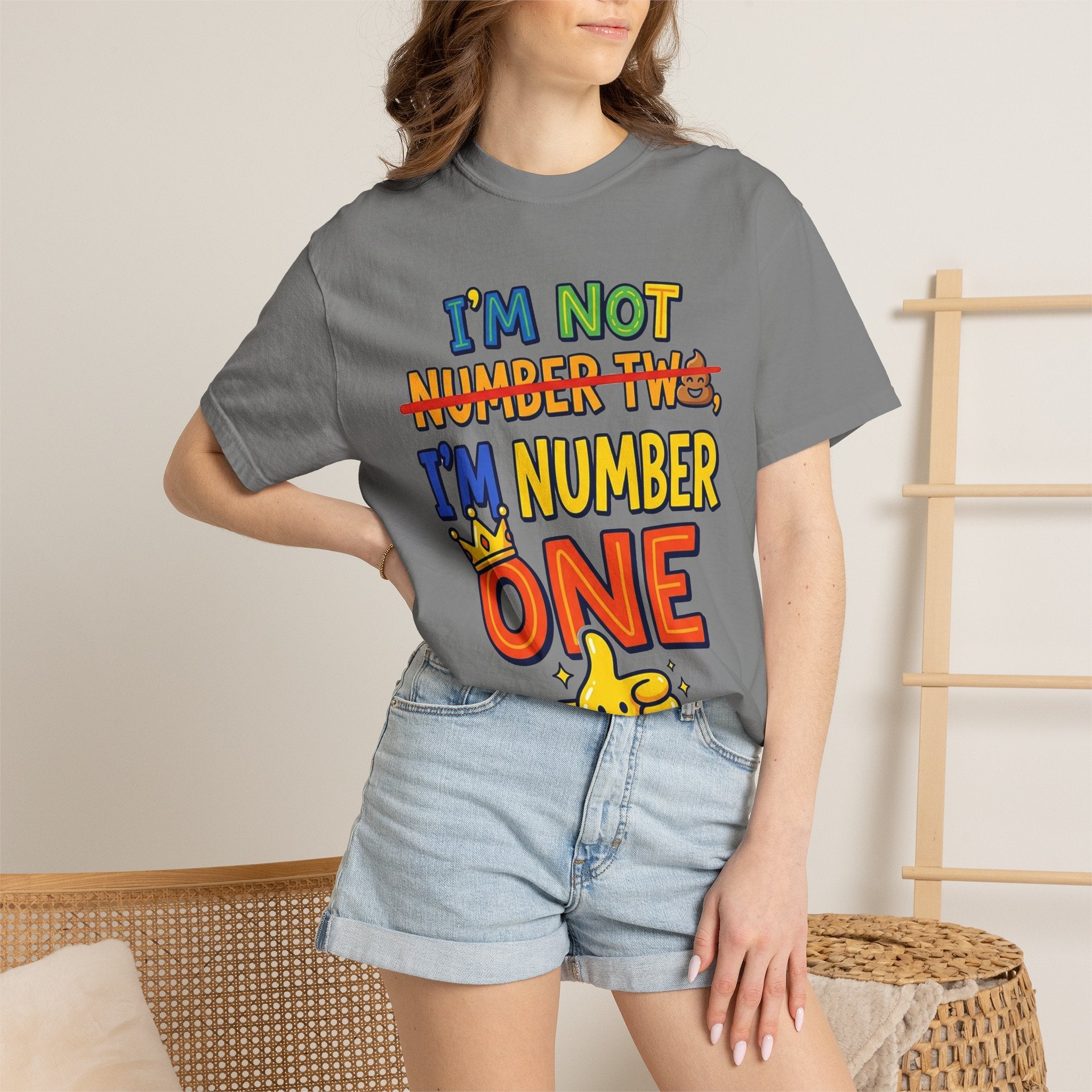 I'm Number One Graphic T-Shirt — Funny Kid/Family Birthday Tee