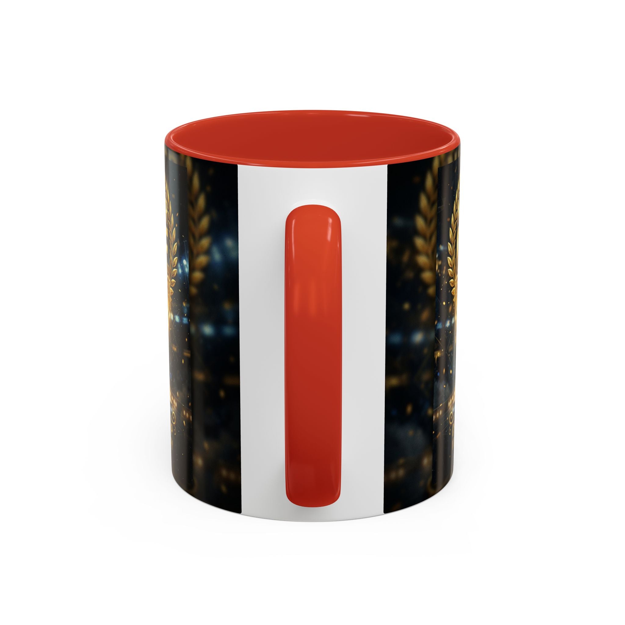 Number One Trophy Coffee Mug — Championship Victory & Glory Accent Mug