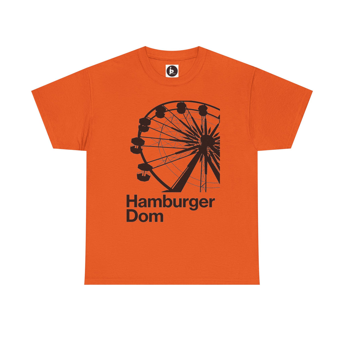 Hamburger Dom Riesenrad-T-Shirt – Retro-Jahrmarkt-Grafikshirt