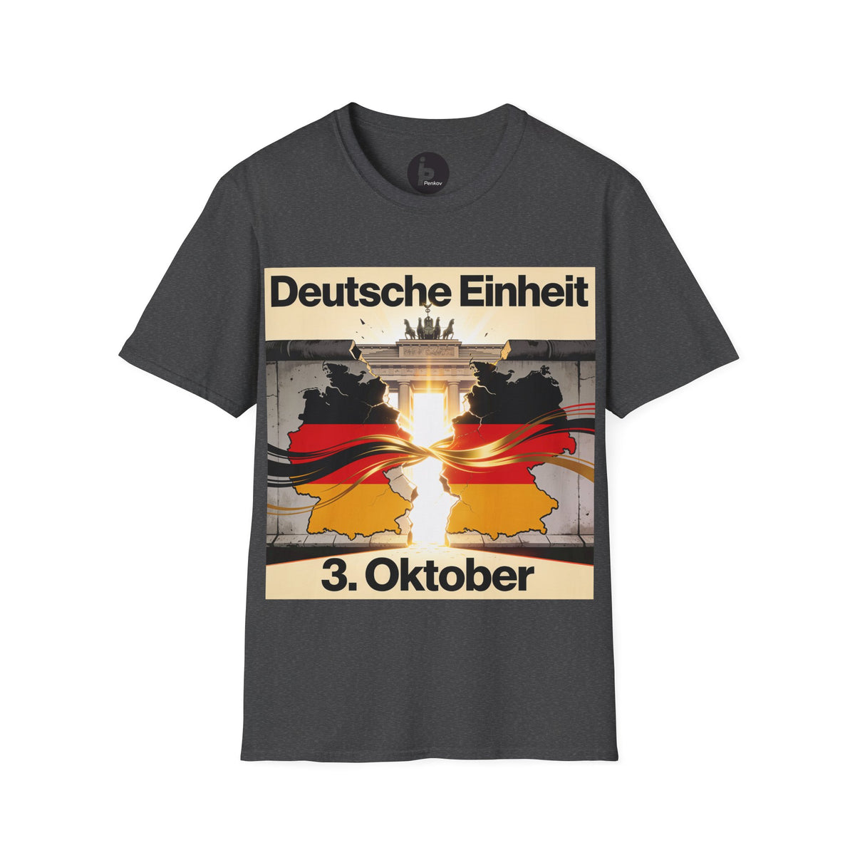 Deutsche Einheit T-Shirt – 3. Oktober German Unity Day Tee
