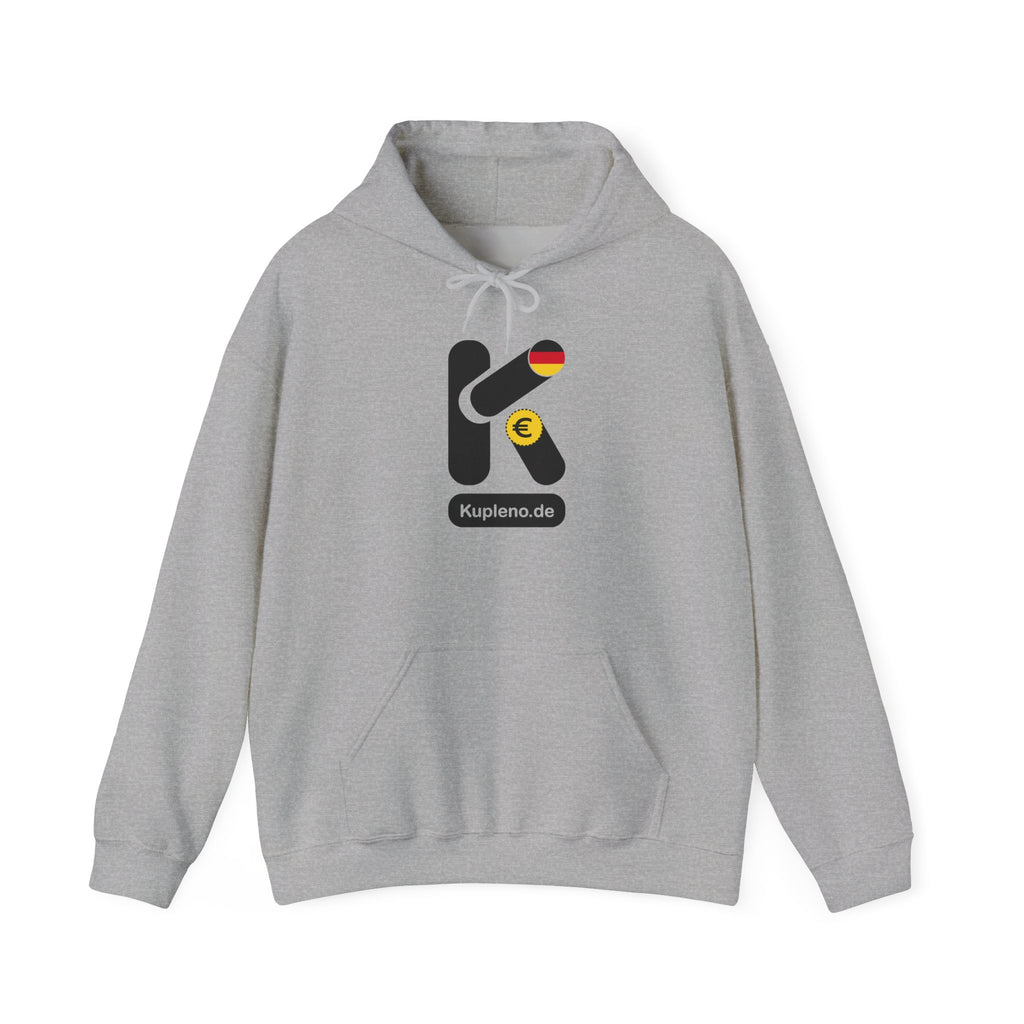 Kupleno.de Logo Hoodie — German Euro Market Logo Pullover