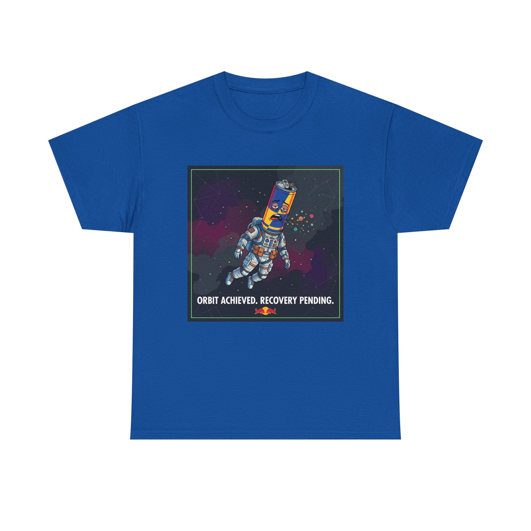 Astronaut Tee — “Orbit Achieved, Recovery Pending” Graphic T-Shirt