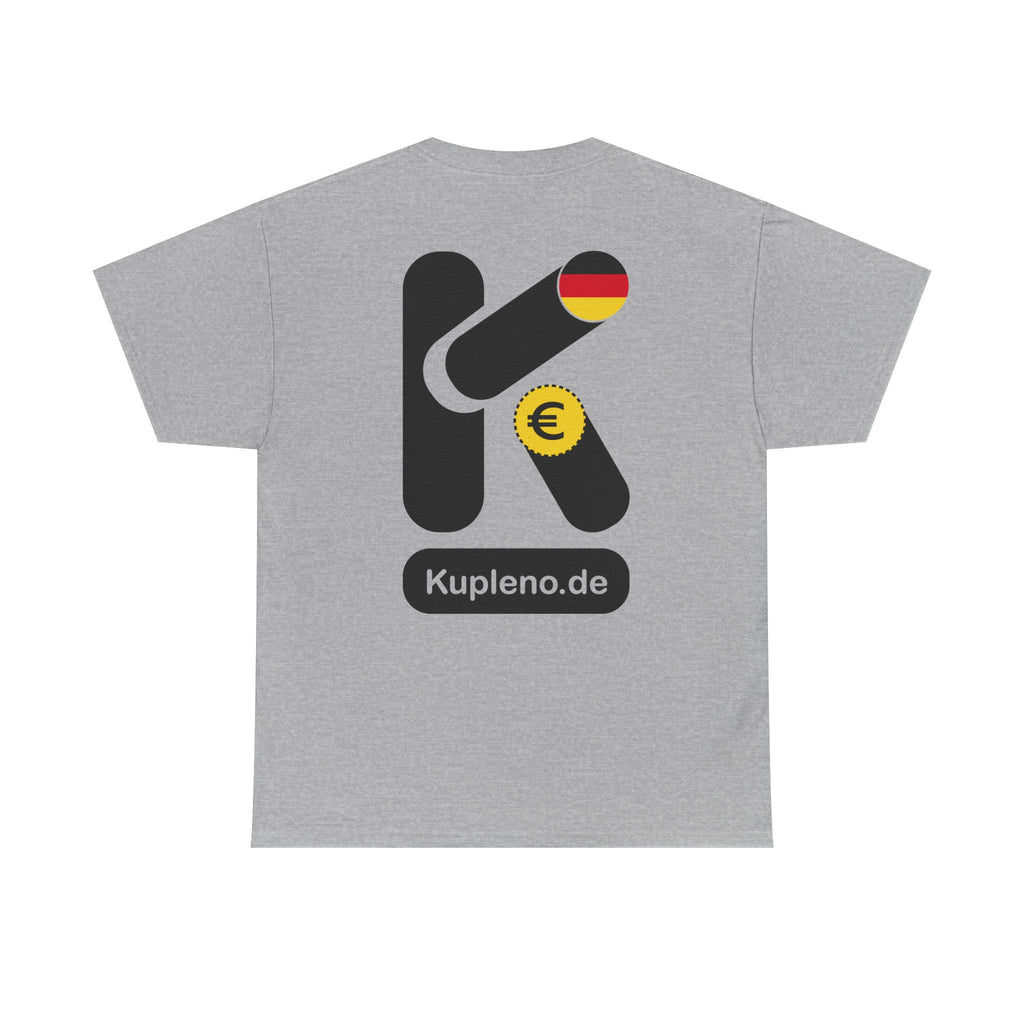 Kupleno.de Logo Tee — German Flag & Euro Emblem T-Shirt