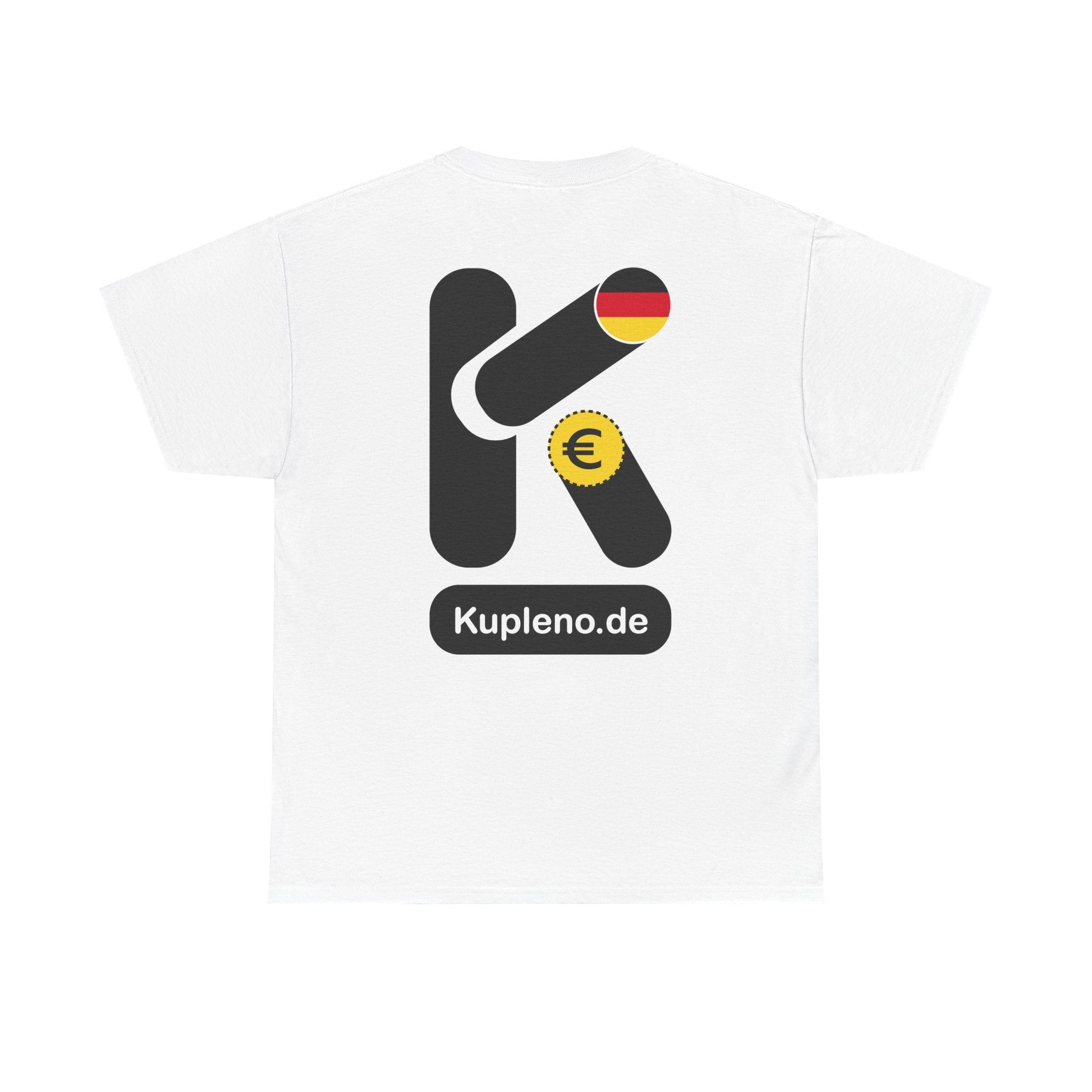 Kupleno.de Logo Tee — German Flag & Euro Emblem T-Shirt
