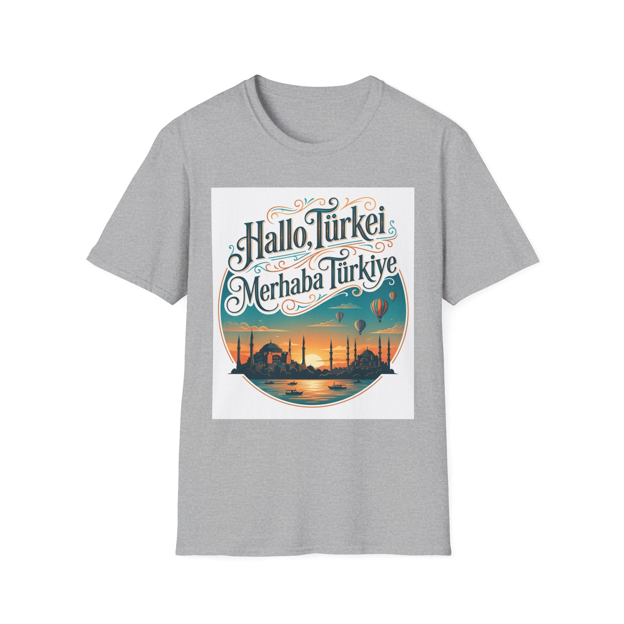 Hallo Türkei / Merhaba Türkiye T-Shirt — Turkish Travel Souvenir Tee