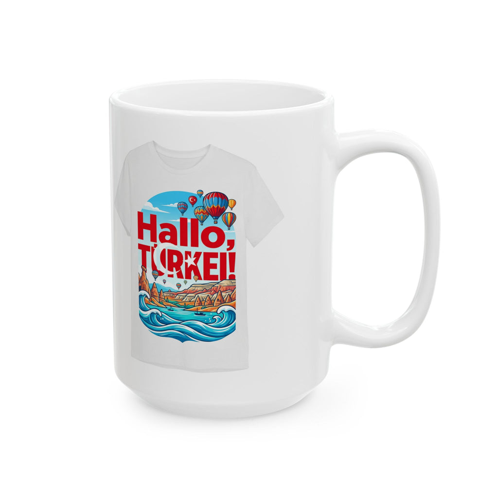 Ceramic Mug - 'Hallo Türkei' Nautical Coffee Cup
