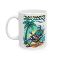 Tropical Gamer Ceramic Mug — “Peak Summer Performance” 11oz/15oz