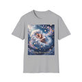 Dreamy Sleeping Angel T-Shirt — 'I Feel Like a Newborn' Cloud Art Tee