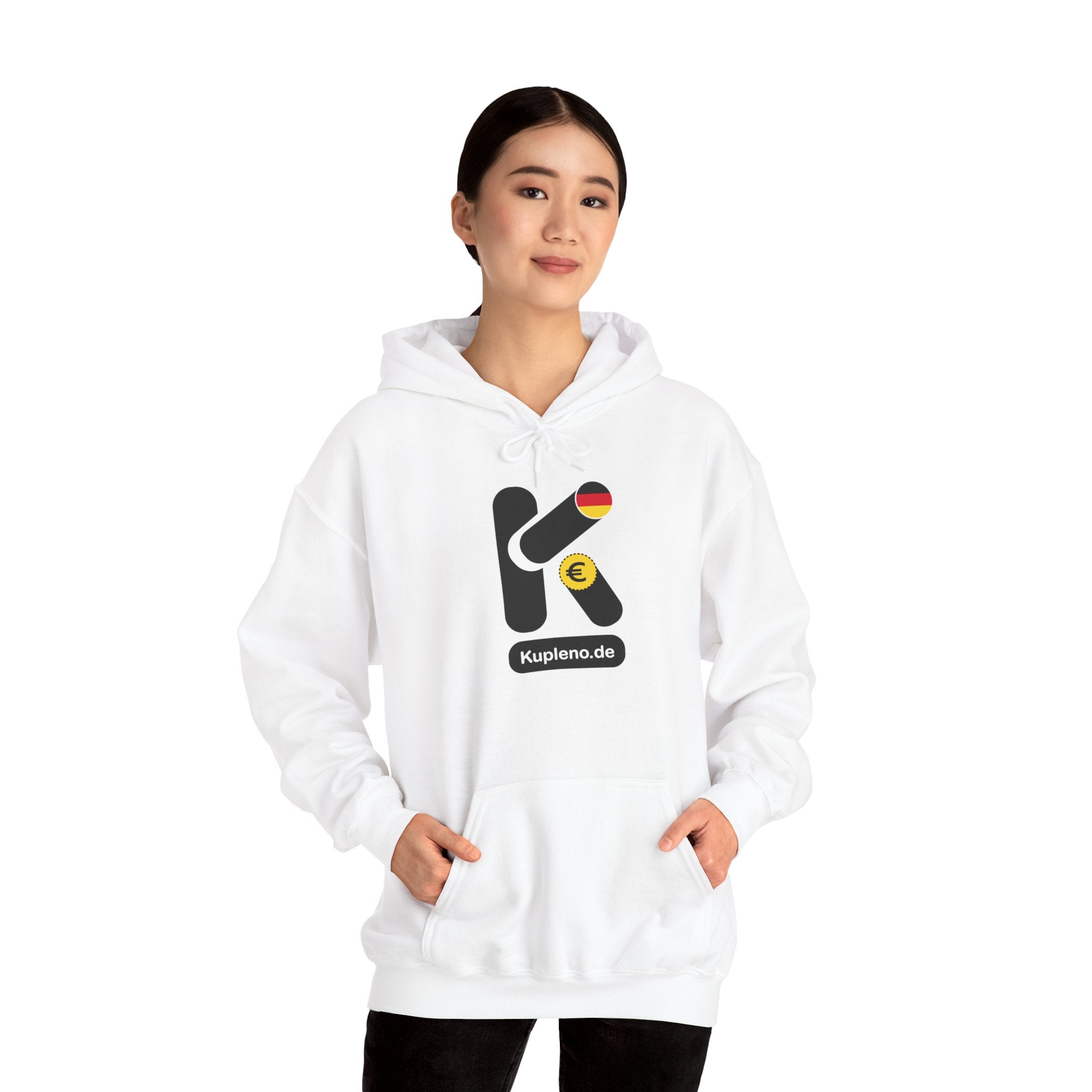 Kupleno.de Logo Hoodie — German Euro Market Logo Pullover