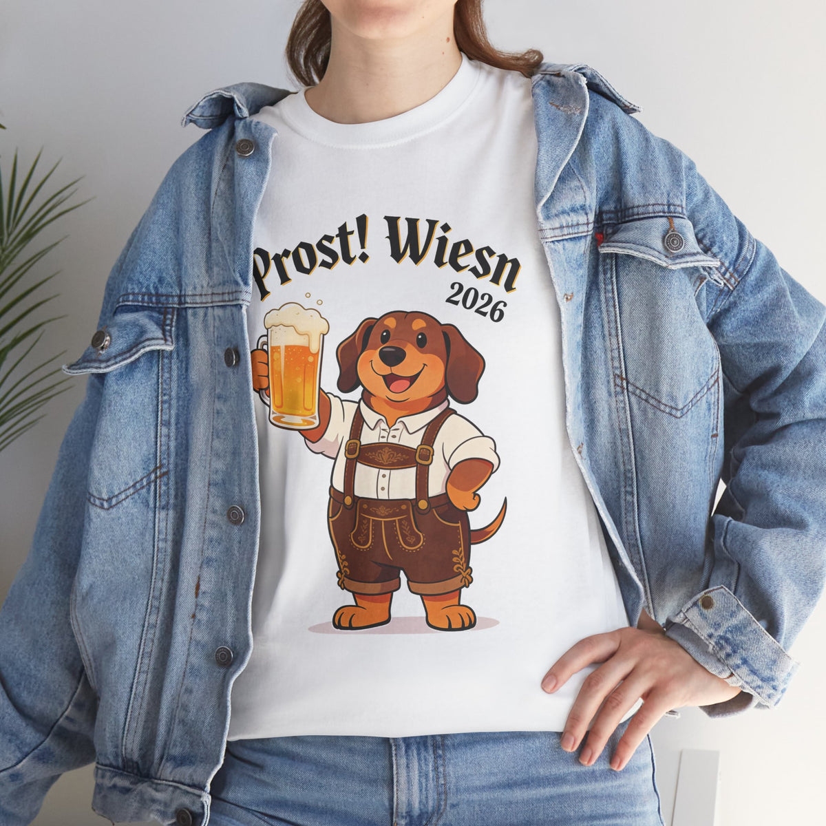 Oktoberfest Dackel T-Shirt – "Prost! Wiesn 2026"