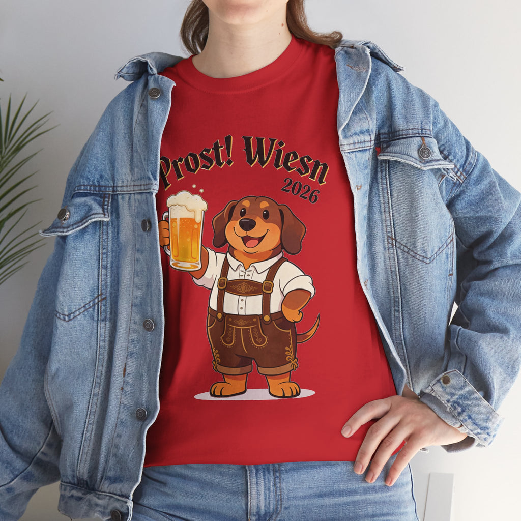 Oktoberfest Dackel T-Shirt – "Prost! Wiesn 2026"
