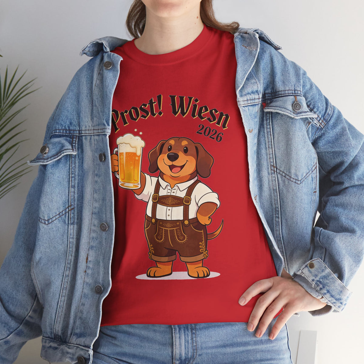 Oktoberfest Dackel T-Shirt – "Prost! Wiesn 2026"