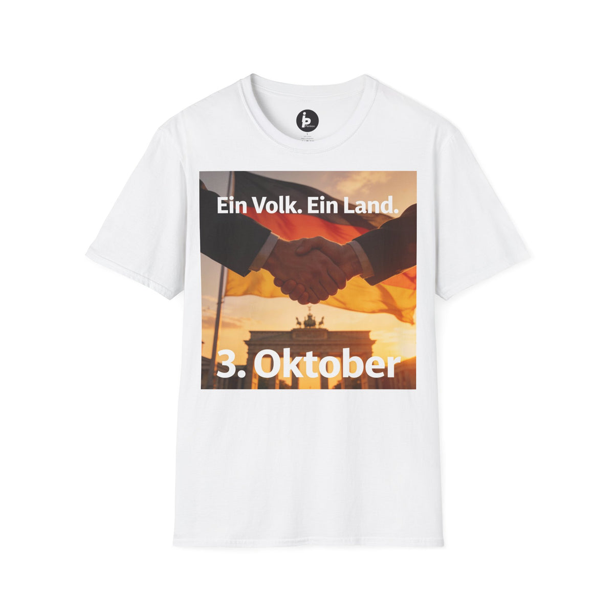 T-Shirt – „Ein Volk. Ein Land.“ 3. Oktober Gedenk-Shirt