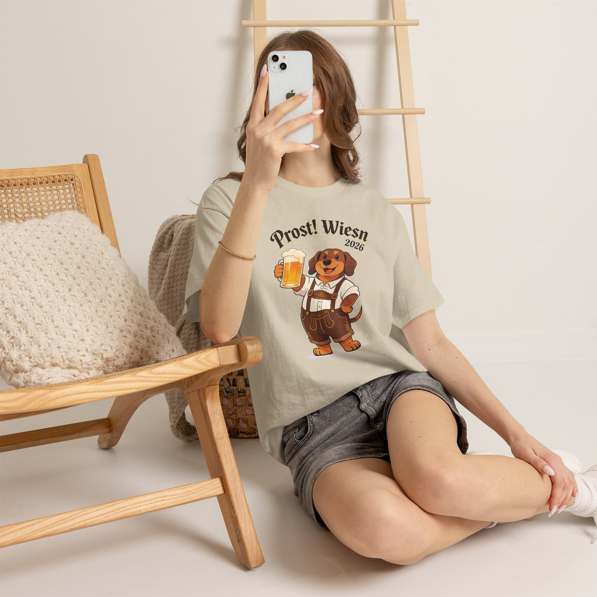 Oktoberfest Dackel T-Shirt – "Prost! Wiesn 2026"