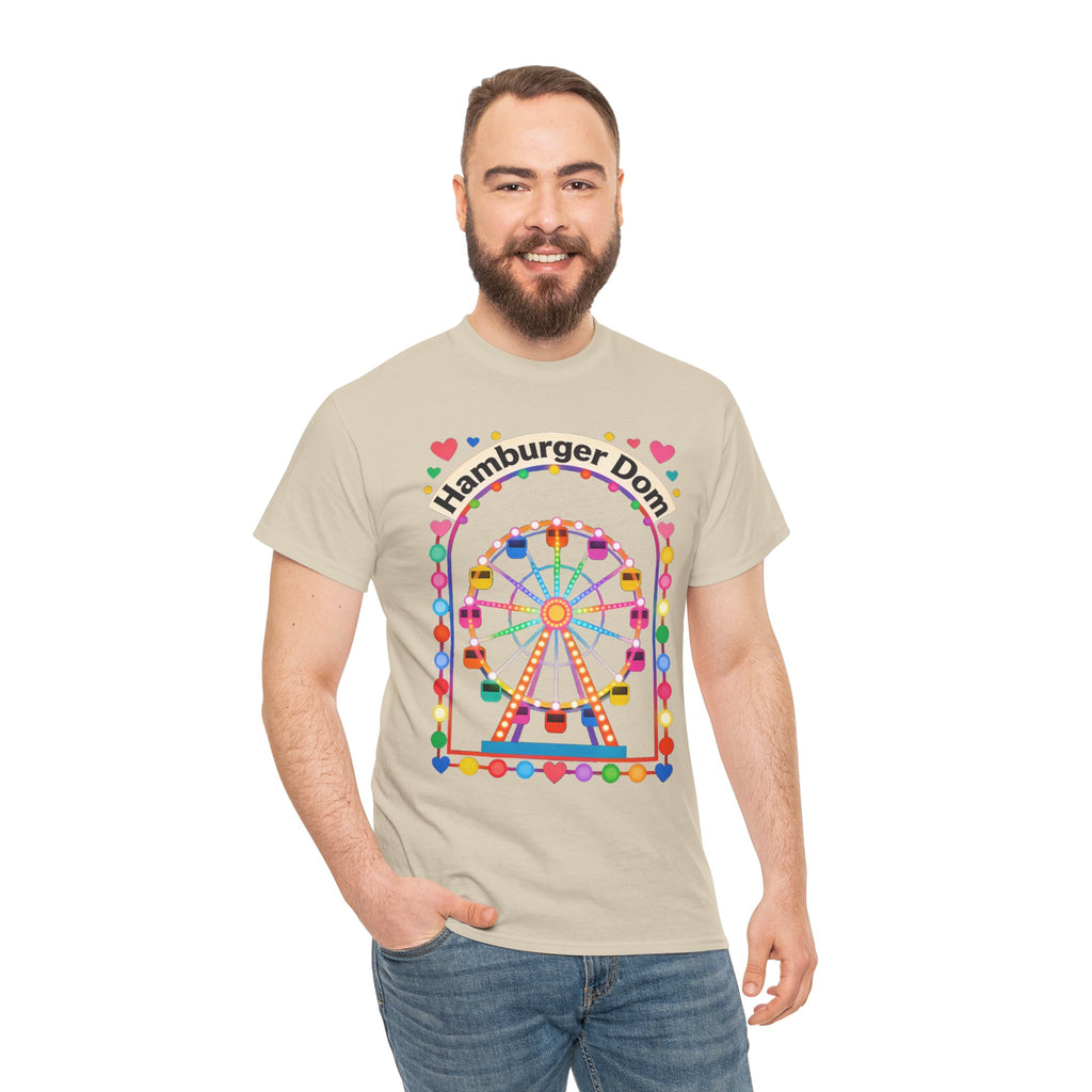 Riesenrad-Jahrmarkt-T-Shirt – Buntes „Hamburger Dom“-Shirt
