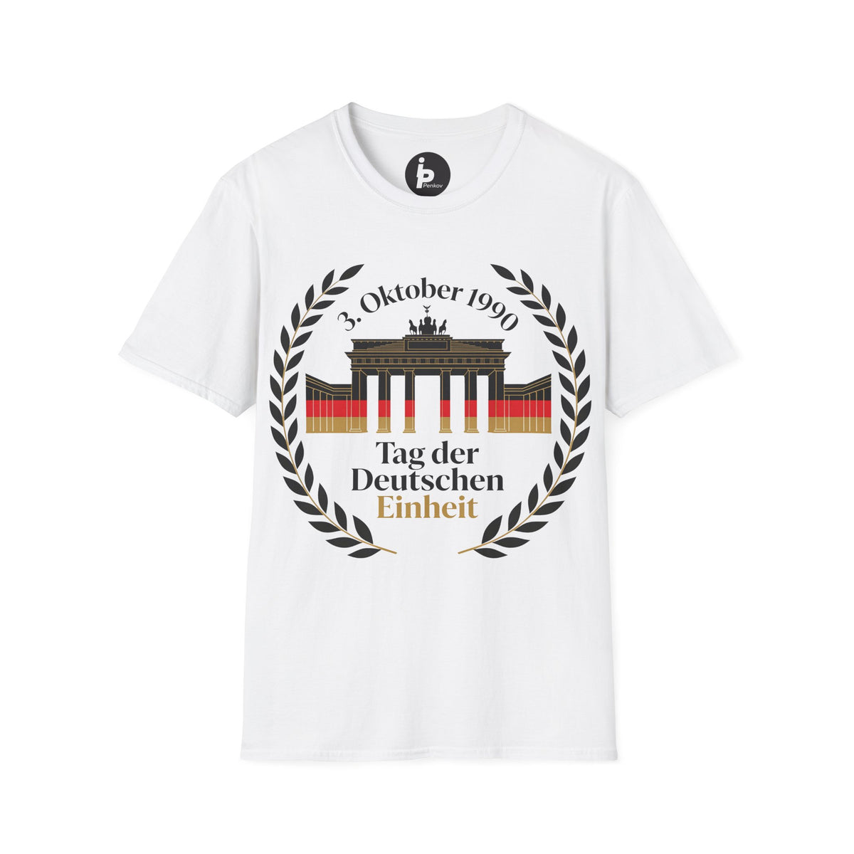 Tag der Deutschen Einheit T‑Shirt — 3. Oktober 1990 Brandenburger Tor