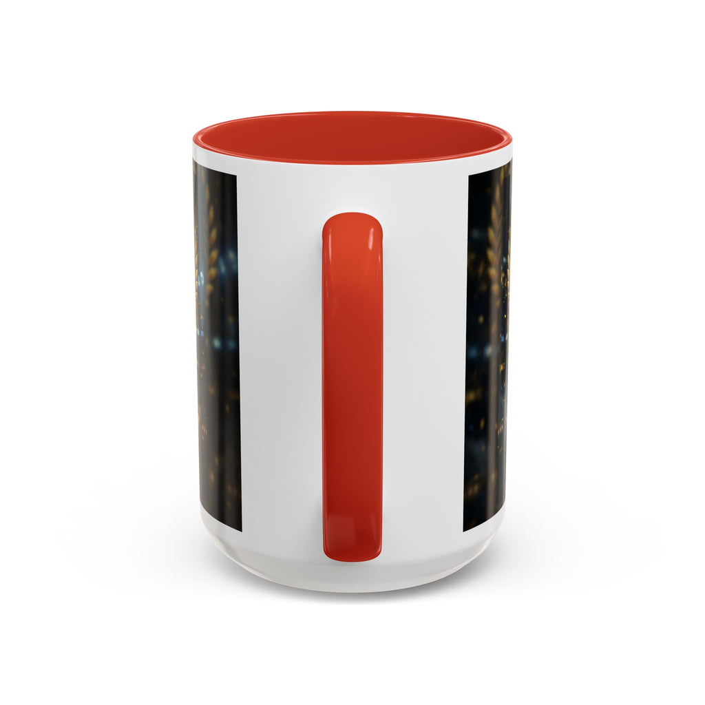Number One Trophy Coffee Mug — Championship Victory & Glory Accent Mug