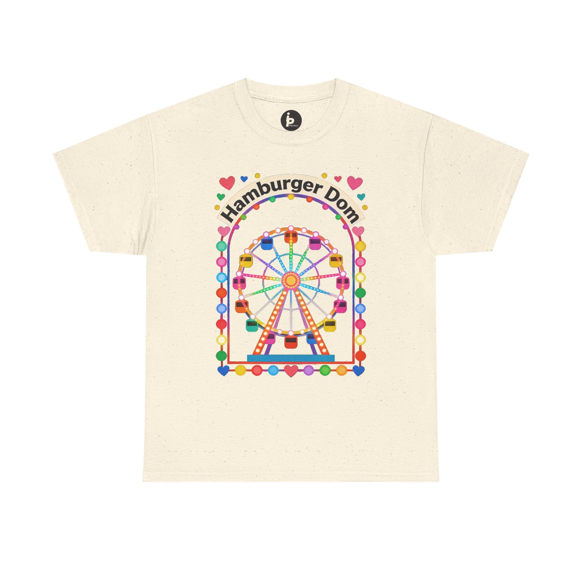 Riesenrad-Jahrmarkt-T-Shirt – Buntes „Hamburger Dom“-Shirt