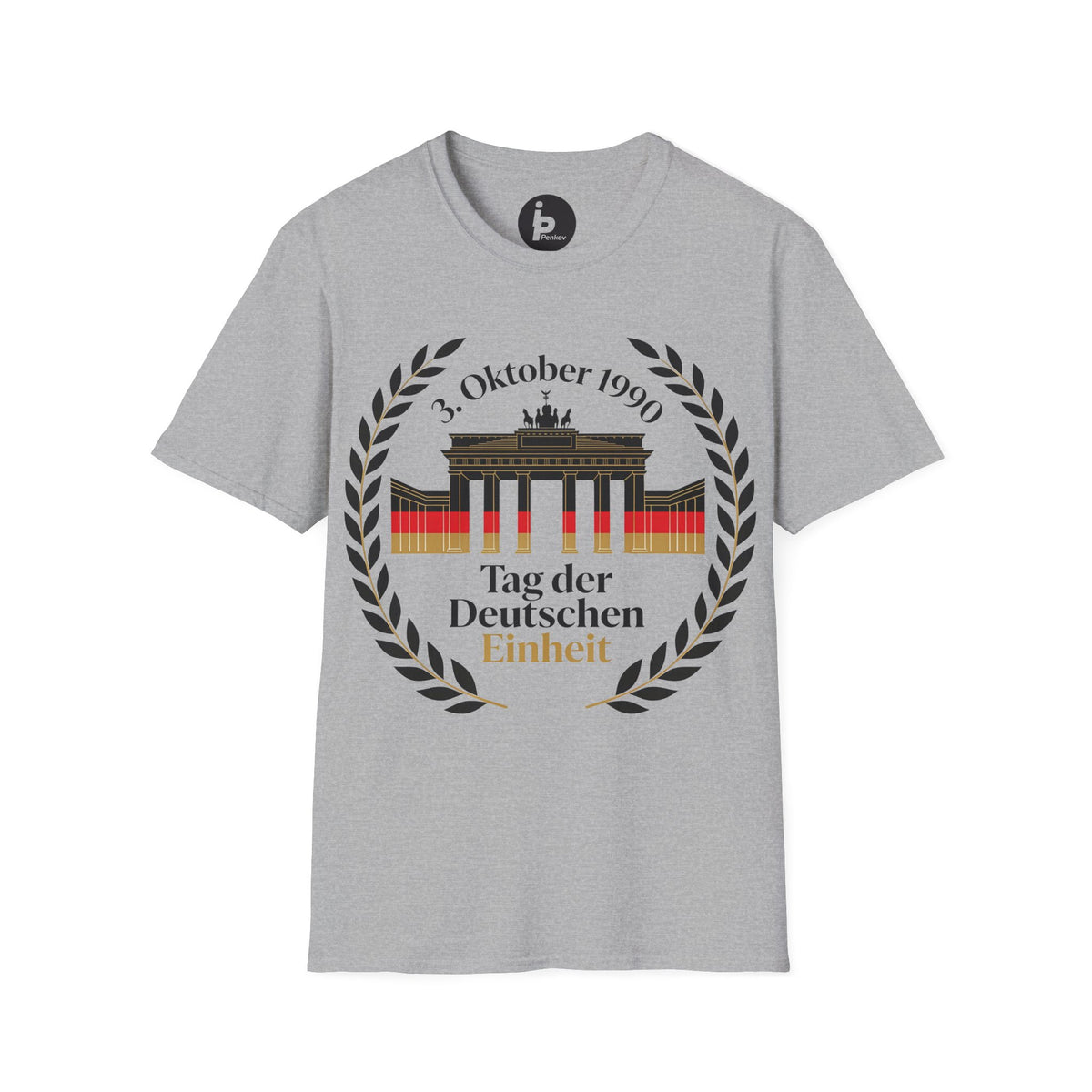 Tag der Deutschen Einheit T‑Shirt — 3. Oktober 1990 Brandenburger Tor