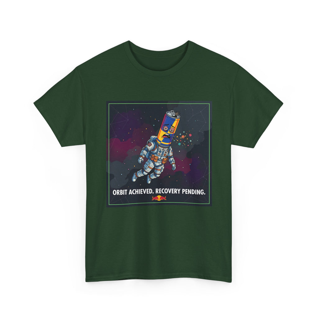 Astronaut Tee — “Orbit Achieved, Recovery Pending” Graphic T-Shirt