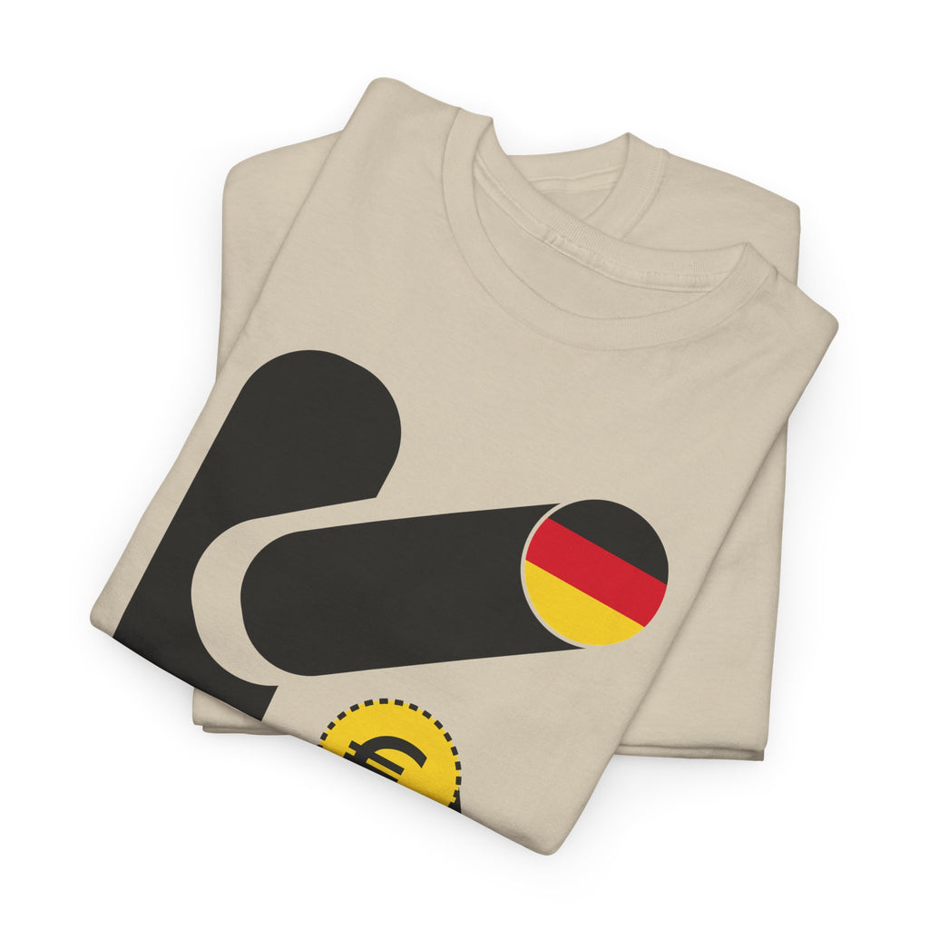 Kupleno.de Logo Tee — German Flag & Euro Emblem T-Shirt
