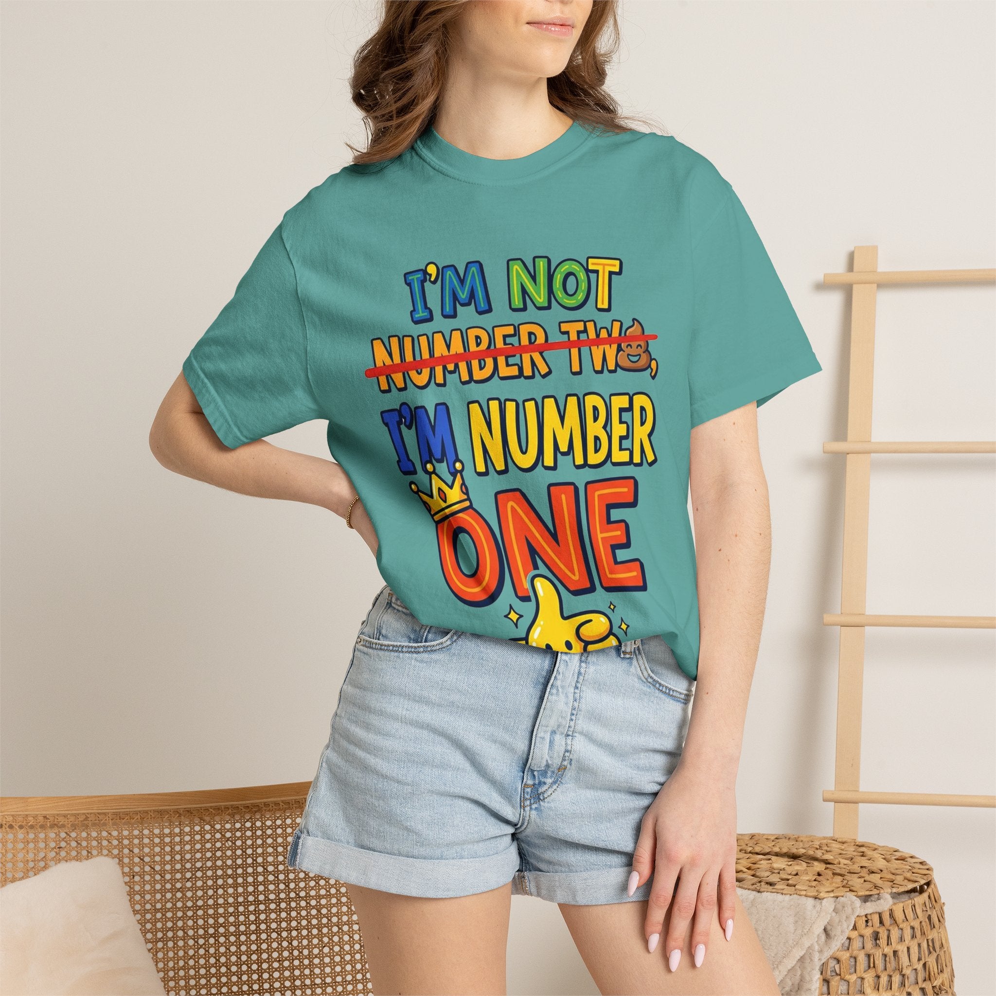 I'm Number One Graphic T-Shirt — Funny Kid/Family Birthday Tee