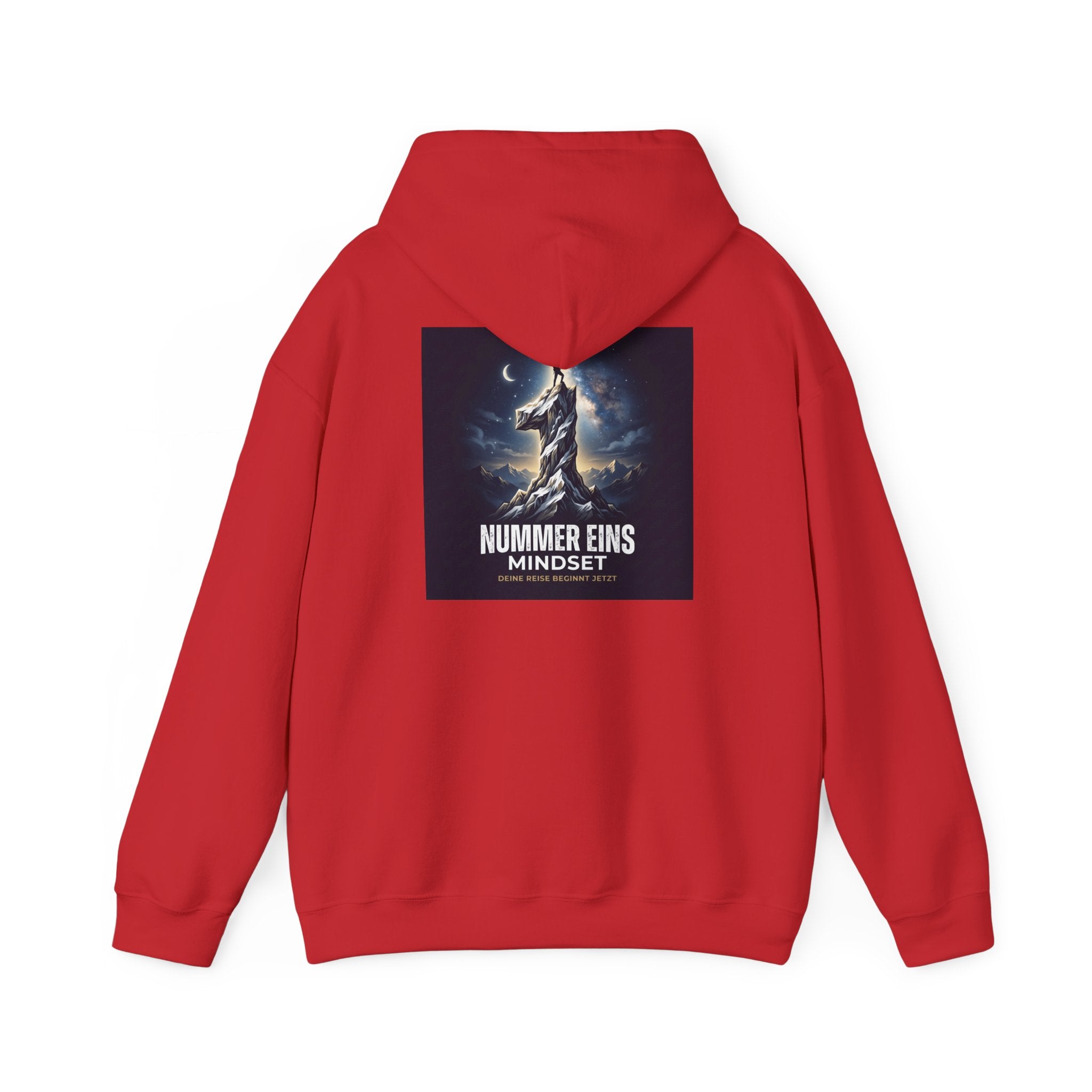 Hoodie - "Nummer Eins Mindset" Motivational Graphic Hoodie