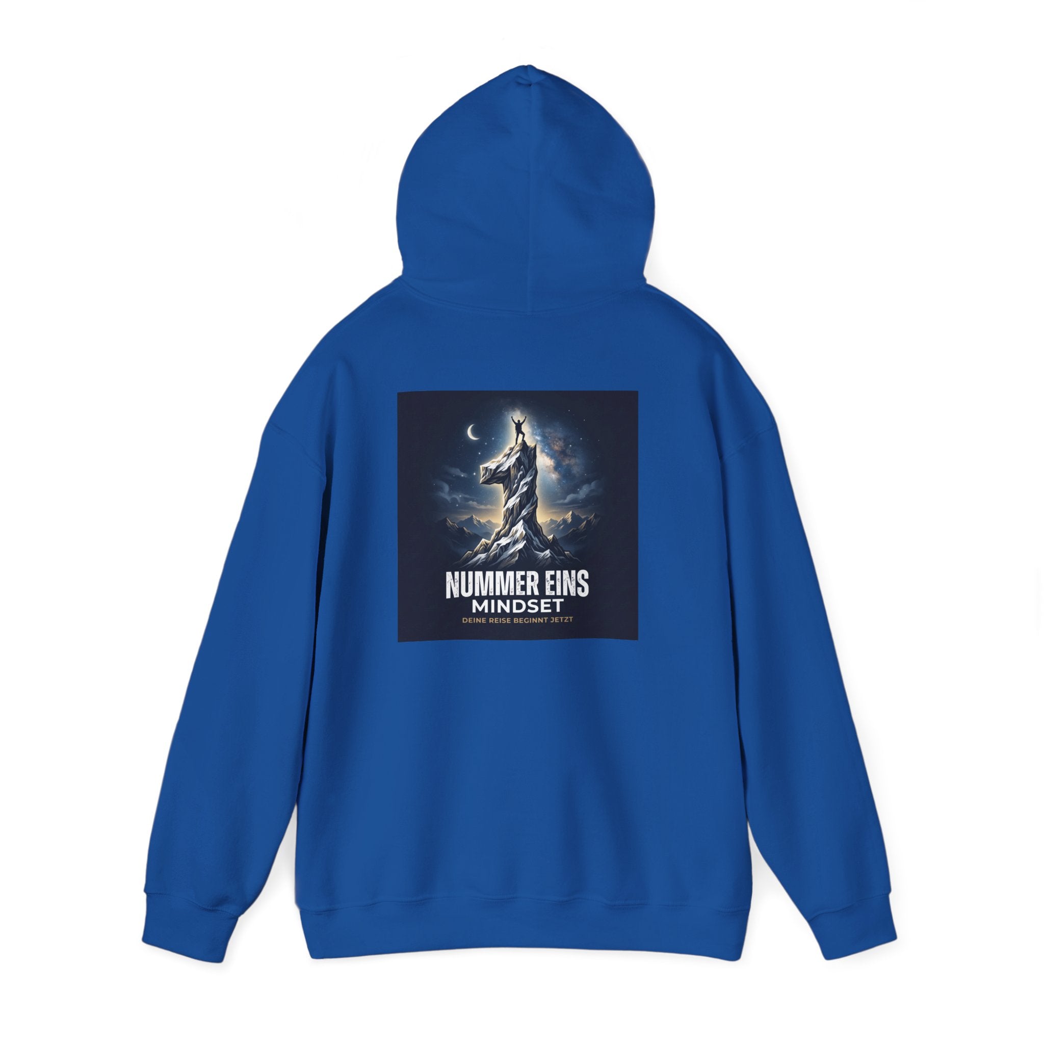 Hoodie - "Nummer Eins Mindset" Motivational Graphic Hoodie