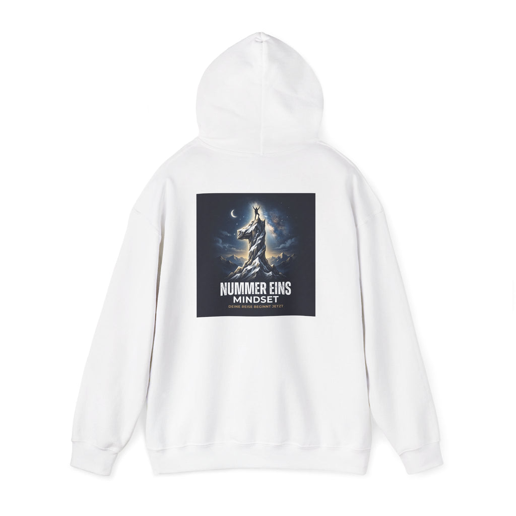Hoodie - "Nummer Eins Mindset" Motivational Graphic Hoodie